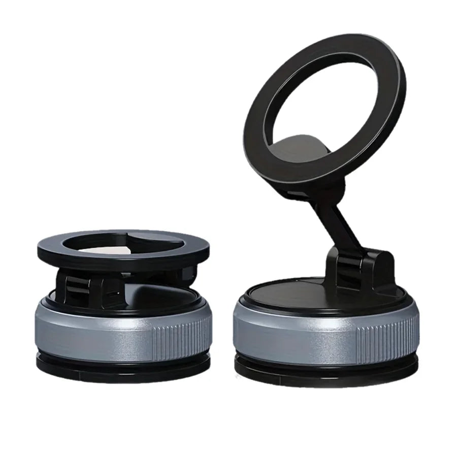 Vacuum Magnetic Universal Holder Magsafe Suction Cup Phone Holder 360 ° Adjustable Magnetic Phone Holder Foldable Pocket Size