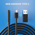 5.5/7.0MM TYPE-C Endoscope Camera  6 LEDs Adjustable USB OTG Android Flexible Inspection Borescope Cameras for Phone PC