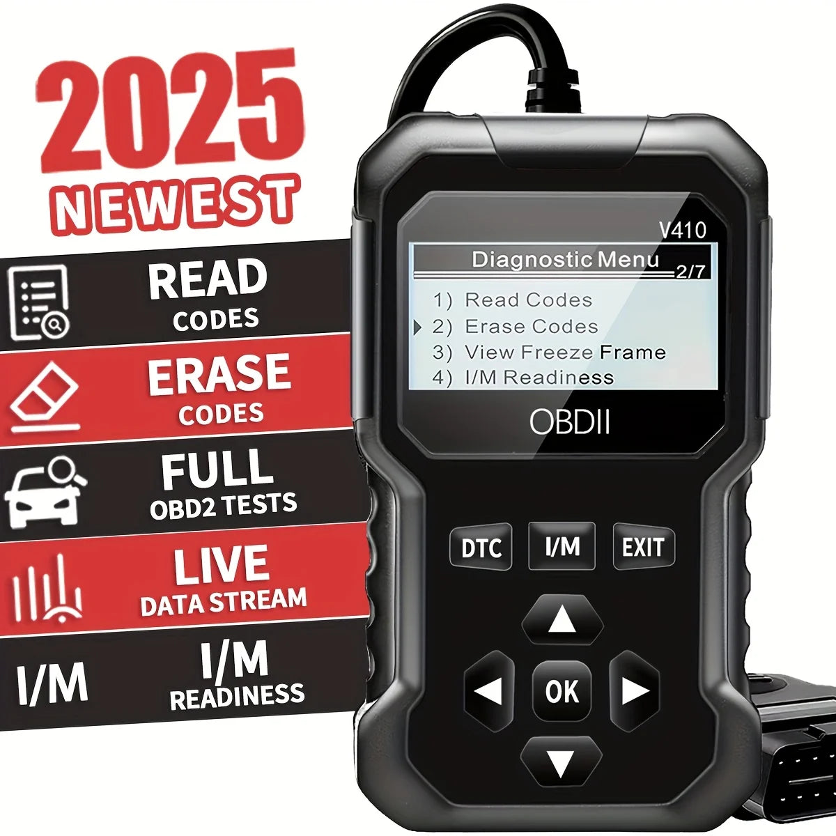 Car Obd2 Scanner Diagnostic Tool Code Reader Engine Fault Code Reader Scanner Can Diagnosis All Obd Ii in 1996 Agreement Car Sca