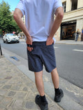 Bermuda Shoto - Navy stripes