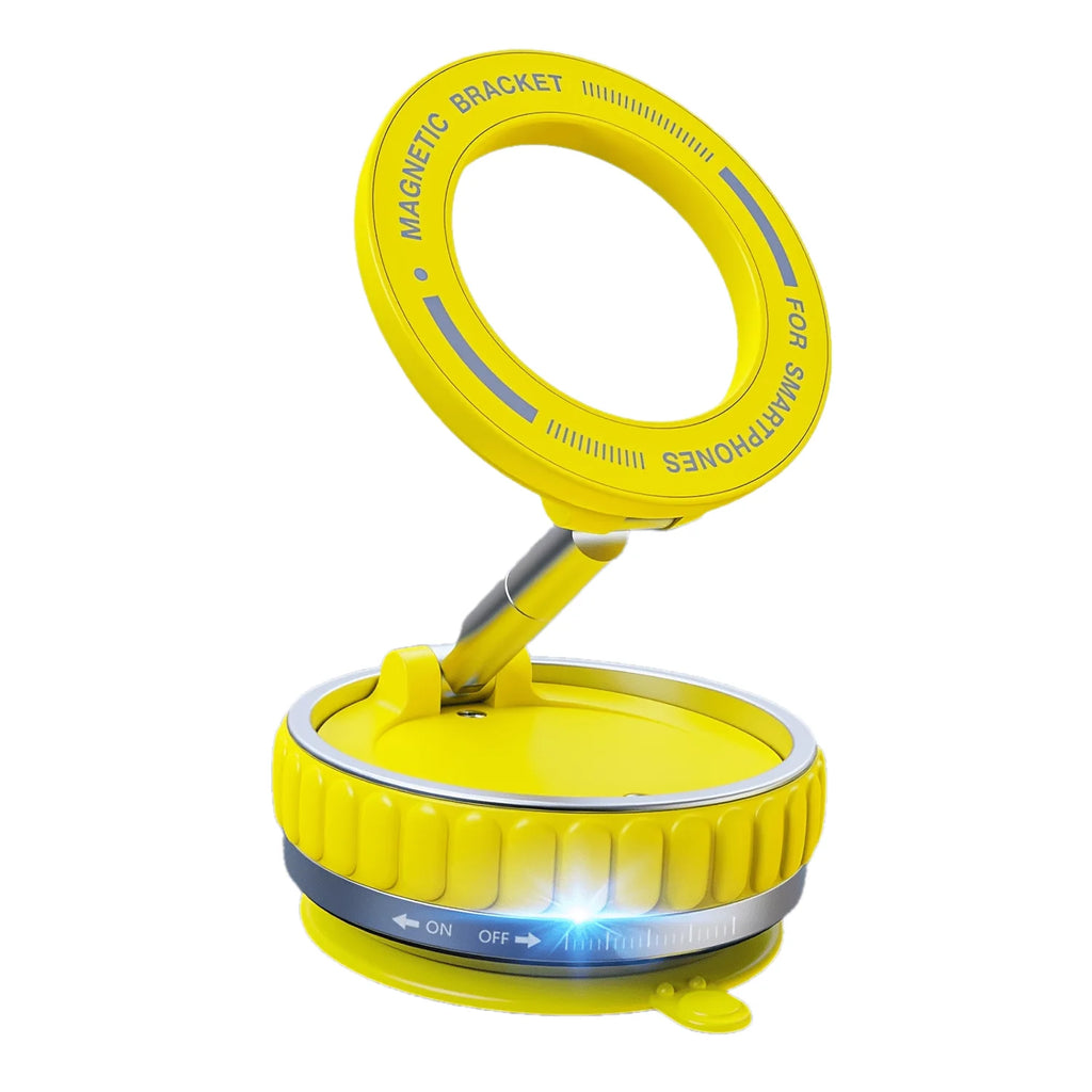 Vacuum Magnetic Universal Holder Magsafe Suction Cup Phone Holder 360 ° Adjustable Magnetic Phone Holder Foldable Pocket Size
