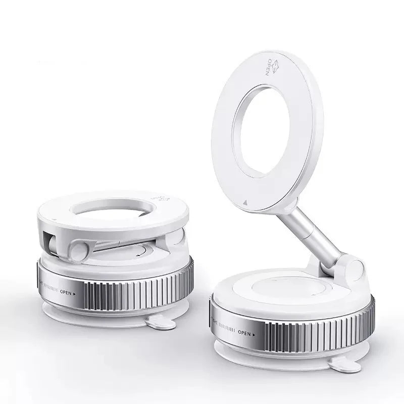 Vacuum Magnetic Universal Holder Magsafe Suction Cup Phone Holder 360 ° Adjustable Magnetic Phone Holder Foldable Pocket Size